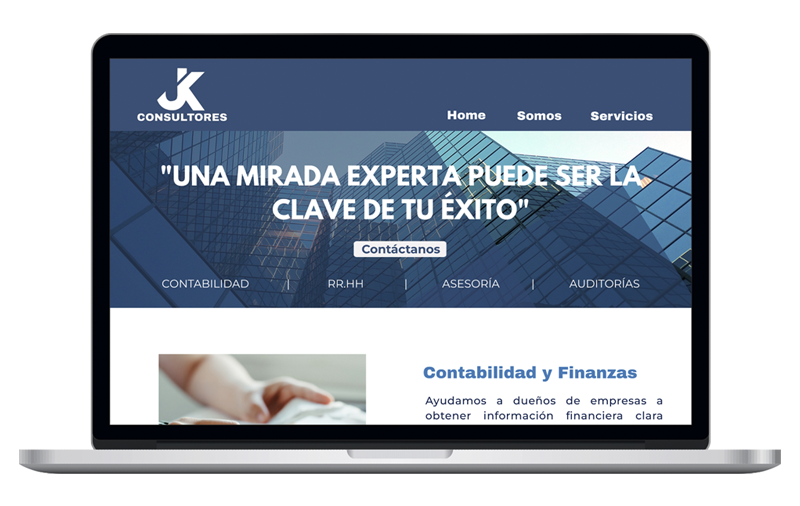 Mockup JK Consultores